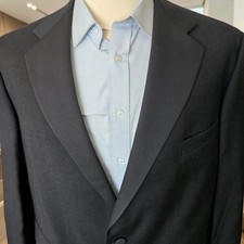 New Vintage Polo Ralph Lauren Tuxedo Jacket 44S Portly Made In USA 22 Inch Arms