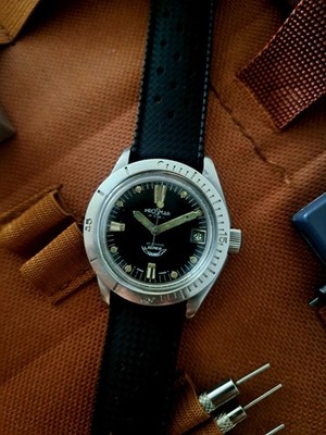 Vintage Uhr ''Squale'' SUPER 30atmos ''ProSmar'' Swiss Made 70er
