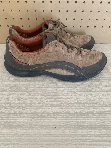 Sneakers Clarks Privo in pelle da donna taglia 9,5 marroni scarpe da passeggio stringate #75893 - Foto 10 di 22