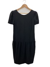 GUCCI Short-Sleeved Dress 297024 ZX301 40 Black