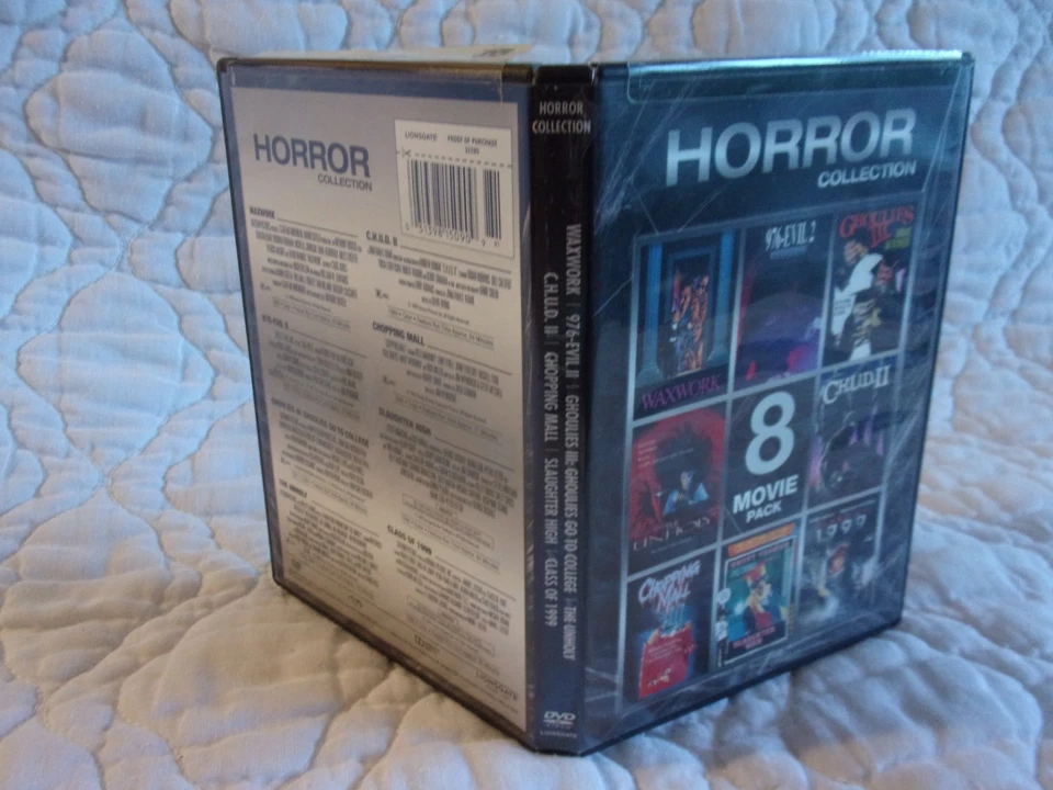 HORROR COLLECTION 8 MOVIE PACK 2-DISC DVD CHOPPING MALL SLAUGHTER HIGH 976EVIL 2 - Image 4 of 4