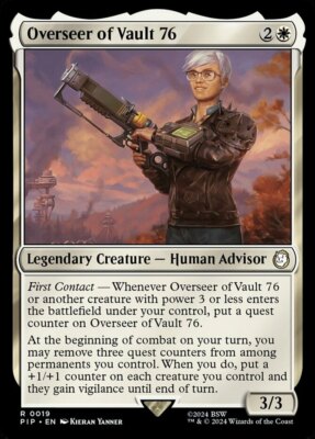 MTG Overseer of Vault 76 NM-Mint Universes Beyond: Fallout 