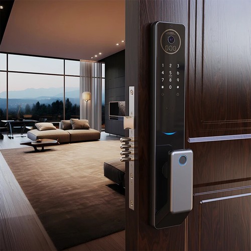 Smart Digital Door Lock with WiFi, Fingerprint, and 3D Face Recognition -Secure - Picture 7 of 17