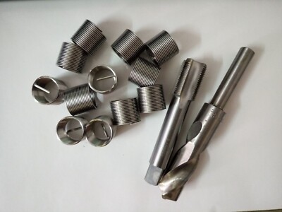 Thread Repair M20 x 1.5 Drill and Tap 12 Inserts New 1 Set