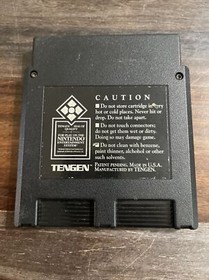 Gauntlet Tengen Black Cartridge Original NES Nintendo Game Tested + Working