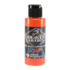 Createx Wicked Colors W004-02 Orange 2oz. For Airbrush Paint