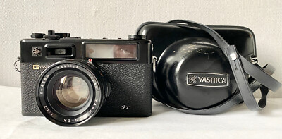 Appareil Photo Yashica Electro 35 GT (années 70, Japon, 45mm F/1.7, Bon état)
