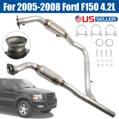 For 2005-2008 Ford F-150 4.2L Left & Right Side Catalytic Converters Direct Fit