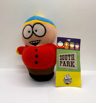 South Park 5'' Cartman Red Blue Hat Plush Stuffed Comedy Central Toy New NWT 2008