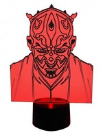 3D Led-Lampe Alien Teufel Nachttischlampe Tischlampe Tischleuchte Wohnlicht