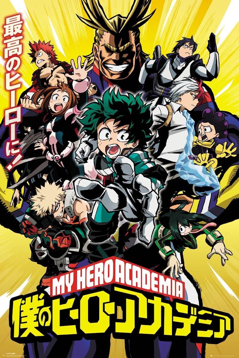 Anime DVD Boku No Hero Academia Season 1-5 *English Dub* Ep.1-113