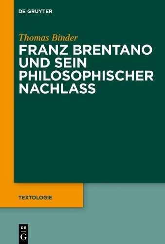 Thumbnail - Thomas Binder Franz Brentano Und Sein Philosophi (gebundene Ausgabe)