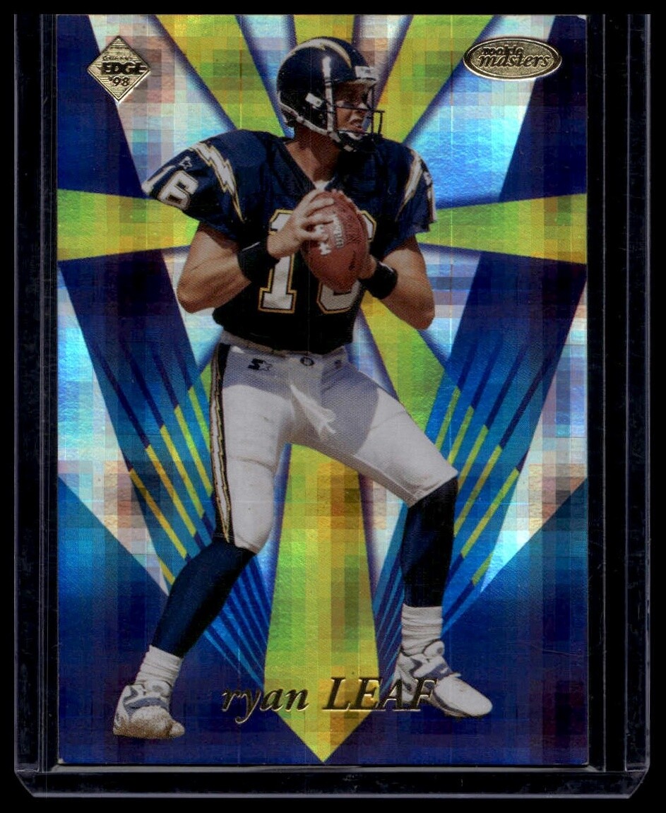 Ryan Leaf 1998 Collector's Edge Masters #RM2 Rookie Masters /2500 Chargers