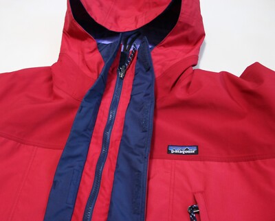 Men's Rare Vintage 1998 Patagonia Torre Jacket Shell Membrane Red