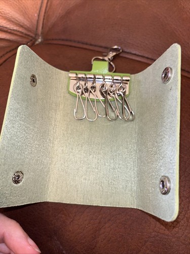 Men's and Women's Fashion Key Bag Craft Bag Leather - Picture 2 of 3