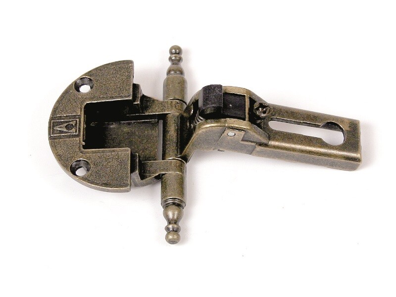 CERNIERA PER PORTE IN BATTUTA D.35 BRONZATO