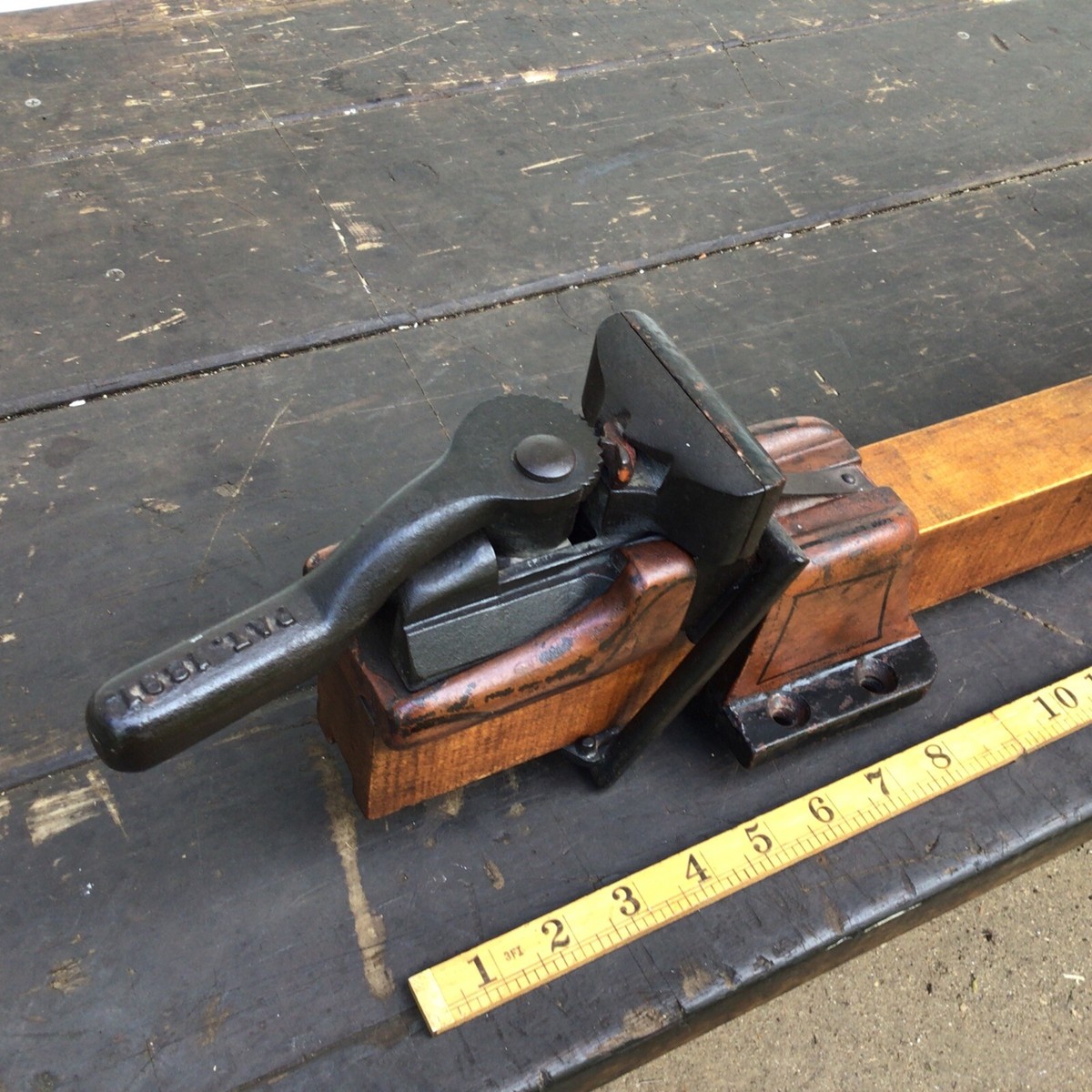 Vintage Bench Vise . The Only One Known To Exist ? Charles
