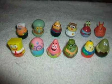 SEALED SpongeBob SquarePants Weeble Wobble Toy Figure 1 1/4" Choose from list