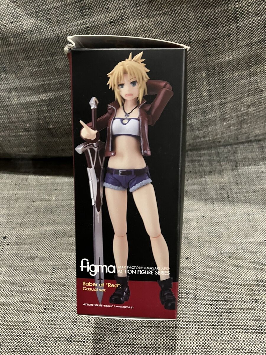 figma 474 Fate/Apocrypha Saber of 'Red': Casual Ver. Figure figma 474 Fate/Apocrypha Saber of 'Red': Casual Ver. Figure
