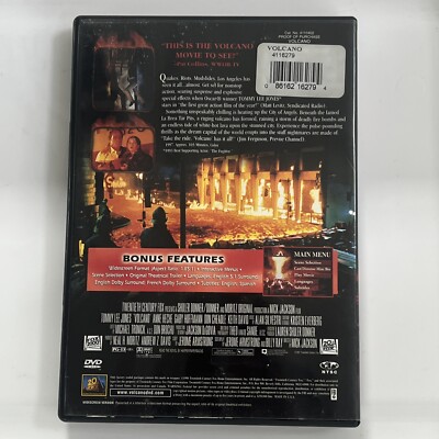 Volcano (DVD, 2006, Widescreen Sensormatic) Tommy Lee Jones
