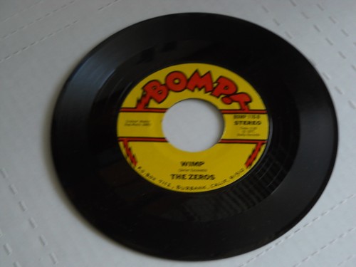 BOMP 110 PUNK THE ZEROS WIMP DONT PUSH ME AROUND JAVIER ESCOVEDO CHENELLE - Picture 6 of 12