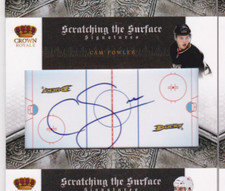 10-11 Crown Royale Cam Fowler /100 Auto Scratching The Surface Signatures 2010