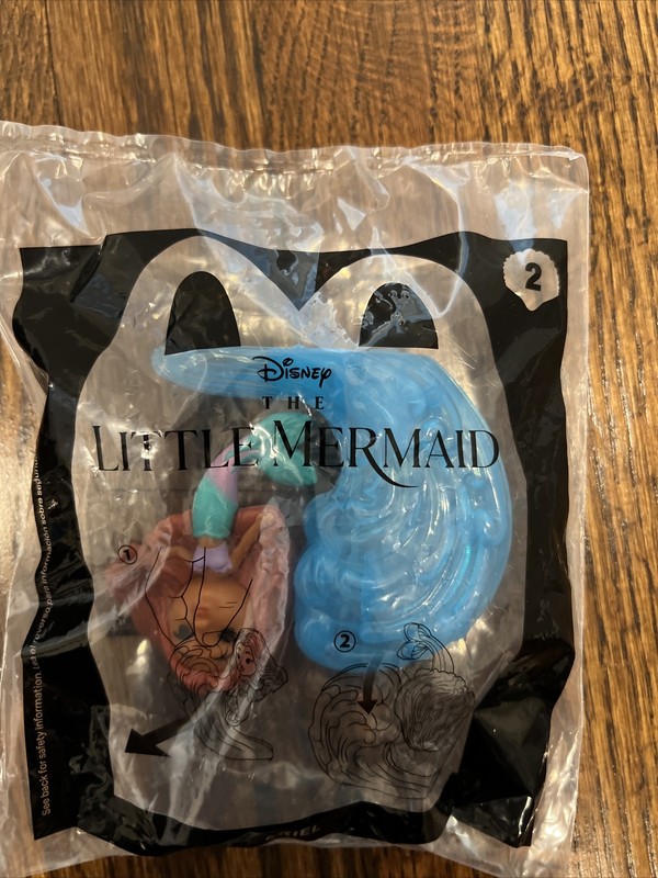 McDonald's Disney The Little Mermaid Ariel Toy 2023 New & Opened Ursula