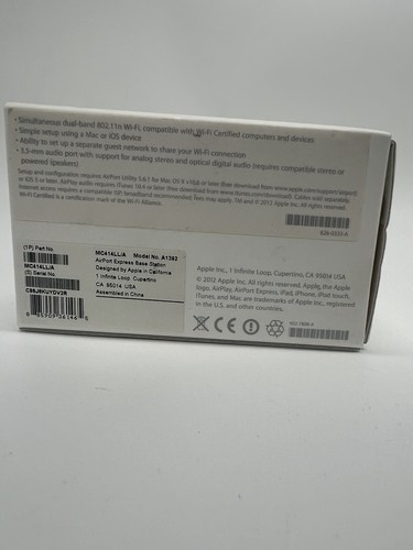 Apple AirPort Express Wireless Router Base Station A1392 (MC414LL/A) - 第 6/11 張圖片