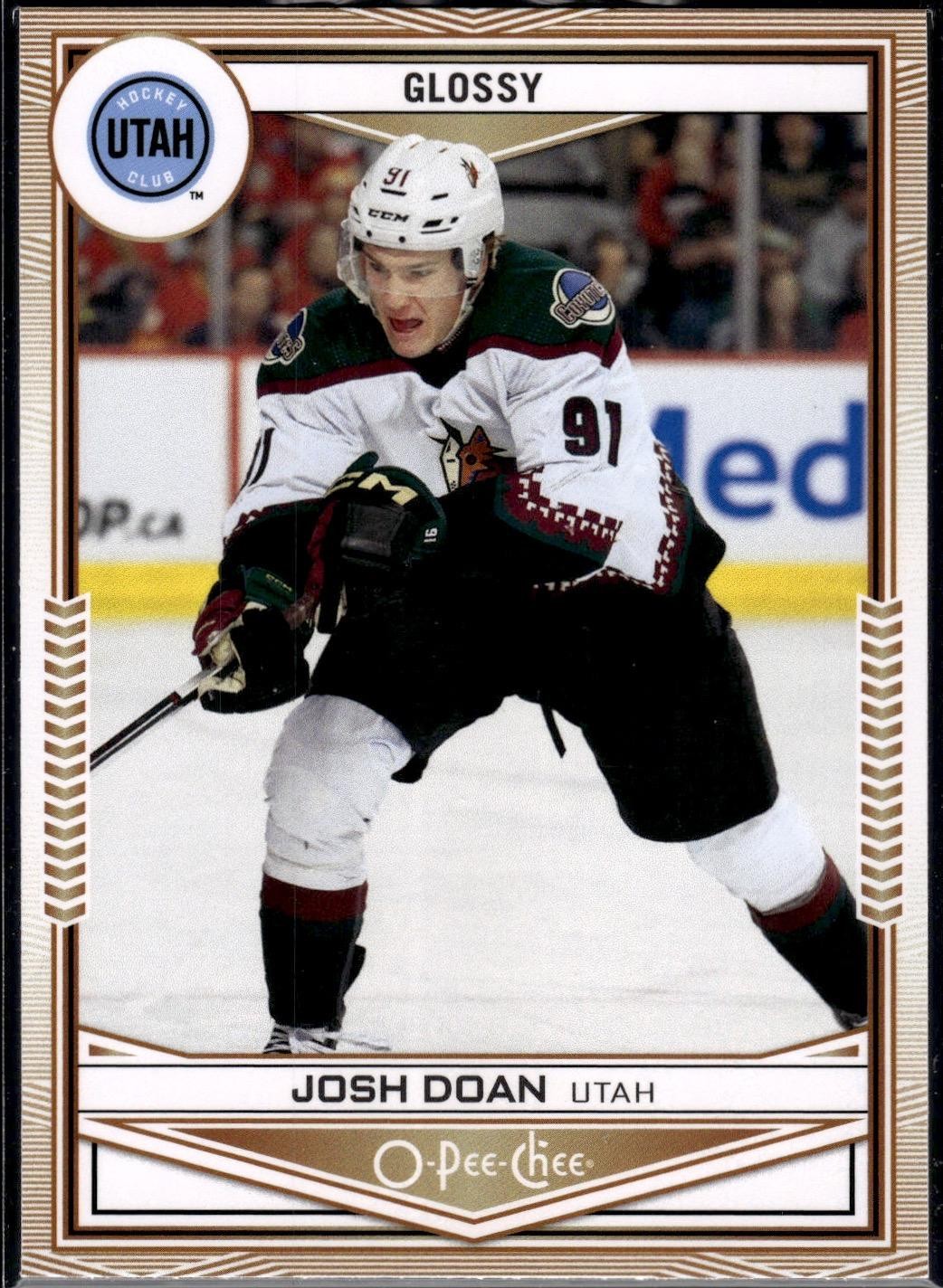 2024-25 Upper Deck #OPC-44 Josh Doan O-Pee-Chee Glossy Gold