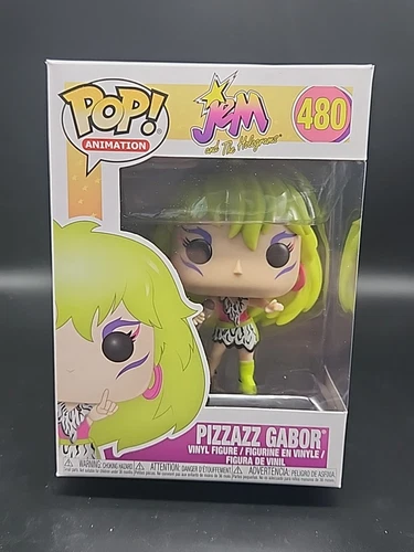 Funko Pop Animation JEM And The Holograms #480 Pizzazz VAULTED W/Protector!!