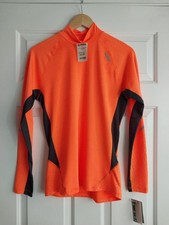 NWT Hind DryLete Crew Neck Men s Small Orange...