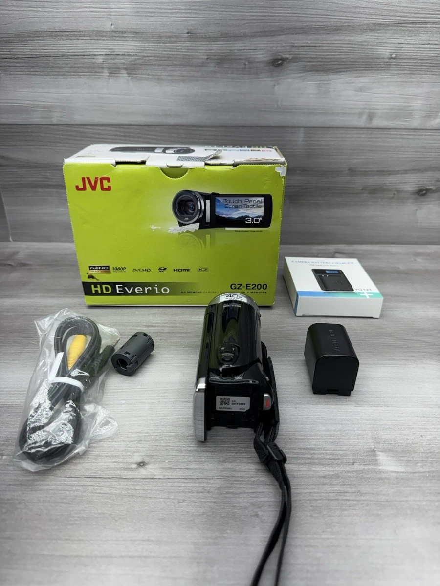 正規品 JVC Everioエブリオ GZ-E290 美品 新品未使用】JVC Everio GZ-E290-S Full Hi-Vision JVCケンウッド