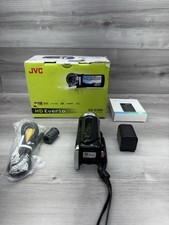JVC Everio GZ-E200BU Camcorder 60x Zoom 1080p w/ Battery  Charger