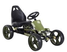 HOMCOM Kids Children Pedal Go Kart Ride On Racer Braking System Adjustable Seat