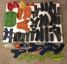 Thomas The Train Trackmaster Track Mixed 110 PC LOT