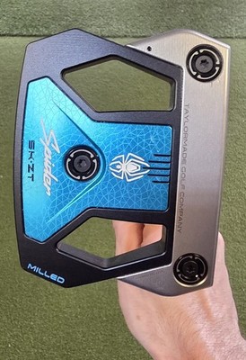 TaylorMade Spider SK-ZT Milled Mallet Putter Steel Shaft Blue