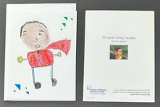 Cohen Children's Medical Center Greeting Cards Designed By Kids - Super Broccoli
