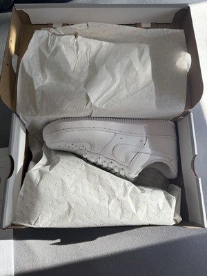 Nike Air Force 1 '07 AF1 Triple White Unisex Sneaker EU 42 5 2022!! OVP NEW