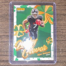 Panini Instant ‘25 Lucky Clover Bijan Robinson #7 Atlanta Falcons Clover boarder
