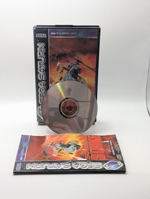 Soviet Strike - Sega Saturn -Complete With Manual -PAL Tested
