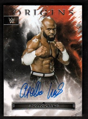 2023 Chronicles Origins WWE DA-ACR Apollo Crews Auto