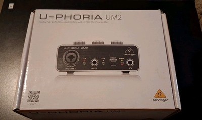 Behringer U-Phoria UM2 USB Audio Interface Design With A XENYX Mic Preamplifier