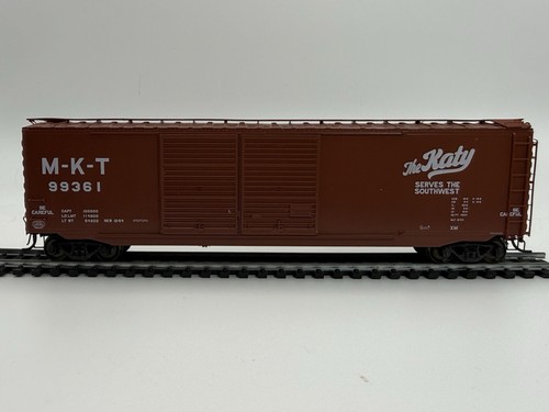 HO Kadee MKT 50’ PS-1 Boxcar 99361 – Doble 15’ Puertas Caja Original | Zustand: Used