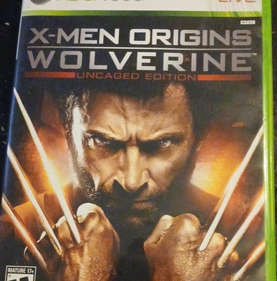 X-Men Origins: Wolverine Uncaged Edition Microsoft Xbox 360 M NTSC-U/C