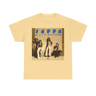 Frank Zappa Zoot Allures Unisex Yellow T-shirt Size S-5XL