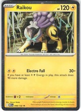Raikou (Cosmos Holo) 048/132 Carte e Prodotti Vari Pokemon NM