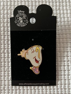 Beauty and the Beast Core Pins Chip Very RARE and Hard to Find - Disney Pin