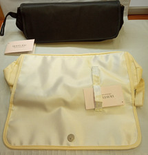 2Pk Travel Bag for Hair Tool Large Capacity with Built-in Heat Resistant Mat-NWT