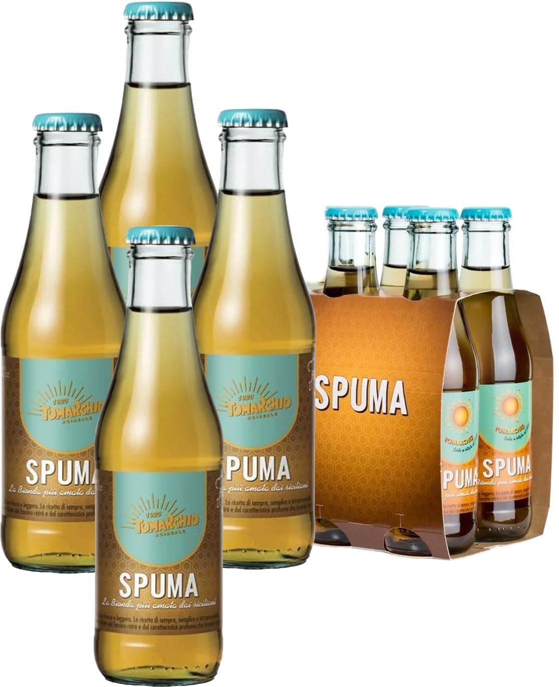 Sicilia Bedda - BIBITE TOMARCHIO - Bibite Siciliane - Spuma, Arancia Rossa,