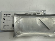 Lot of 6 Stryker 1607-002-107 Taper Side Cutting Carbide Bur